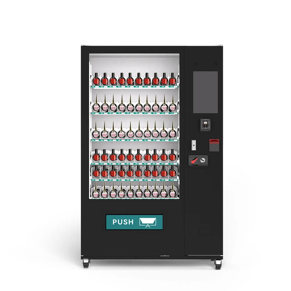 Modern Vending Machine for Nails Big Capacity Wig Lipstick Art Nail Vending Machine Credit Card Coins Bill Payments