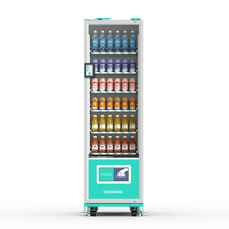 Commercial Refrigerated Spring Vending Machine for Snacks & Drinks