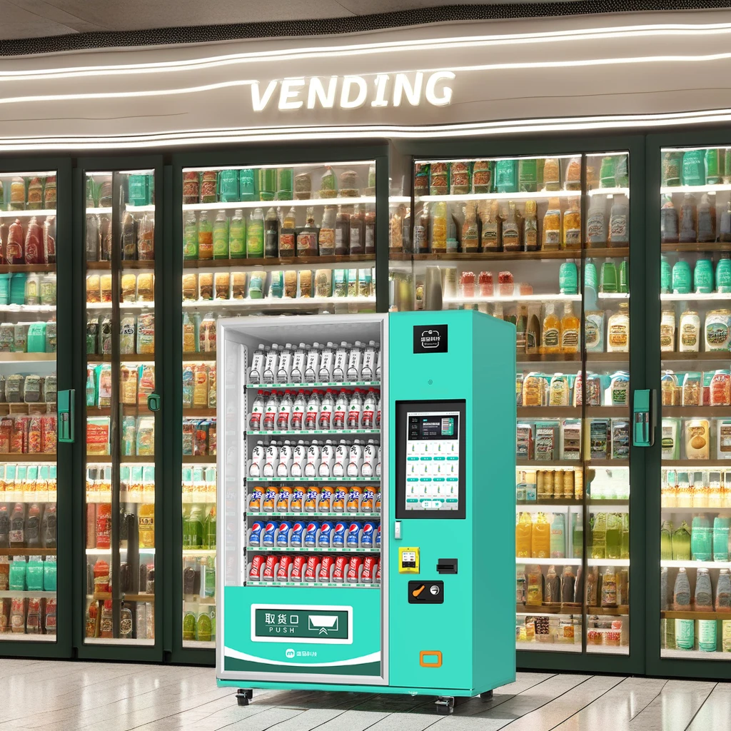 Daily Life Items Vending Machine Supermarket App Powered Apple Pay Vending Machine