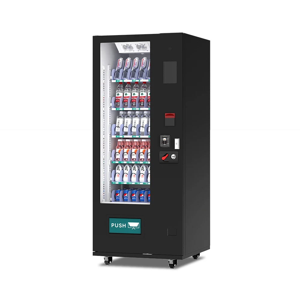 ShengMa Brand Manufacturer Small Vending Machine 24 Hours Unmanned Hot and Cold Food Vending Machine Touch Screen