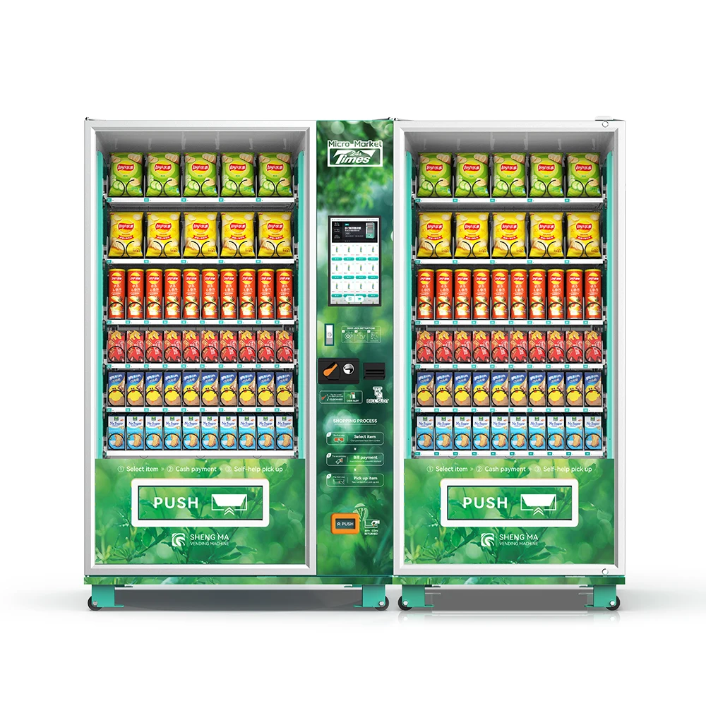 Intelligent Control LED Light Vending Machine for Beverages High-Tech Solution for On-Demand Drinks