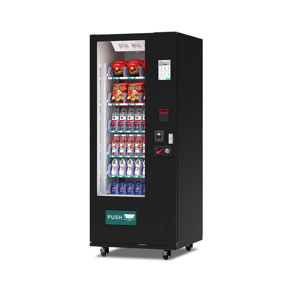 New Product Promotion Small Combo Snack and Drink Vending Machine Outdoor Automatic Combo Vending Machine Payment Credit Card