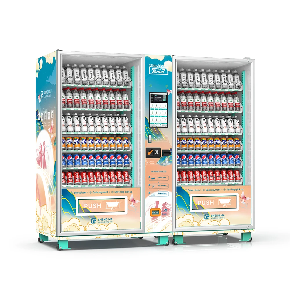 Ice Vending Machine for Office Buildings Custom Appearance Available