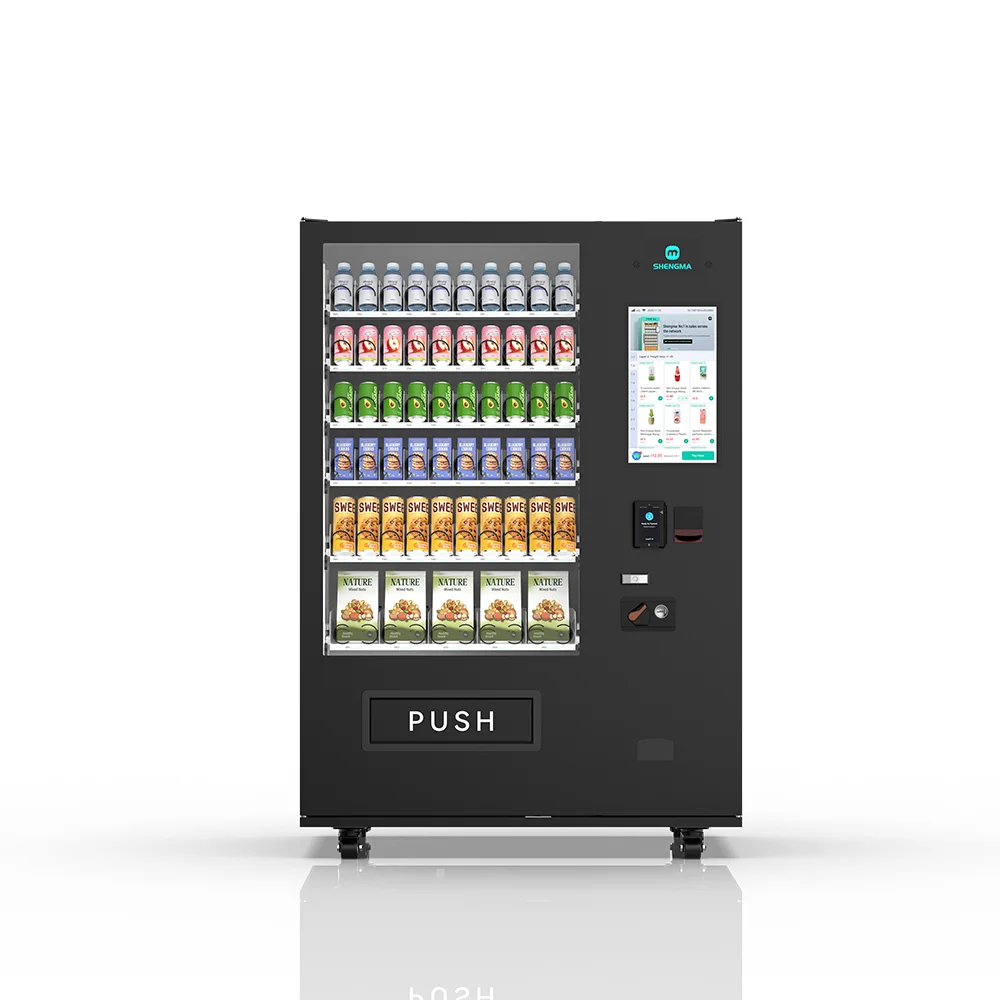 Smart Digital Vending Machine with 21.5 Inch Display for Unmanned Retail Business