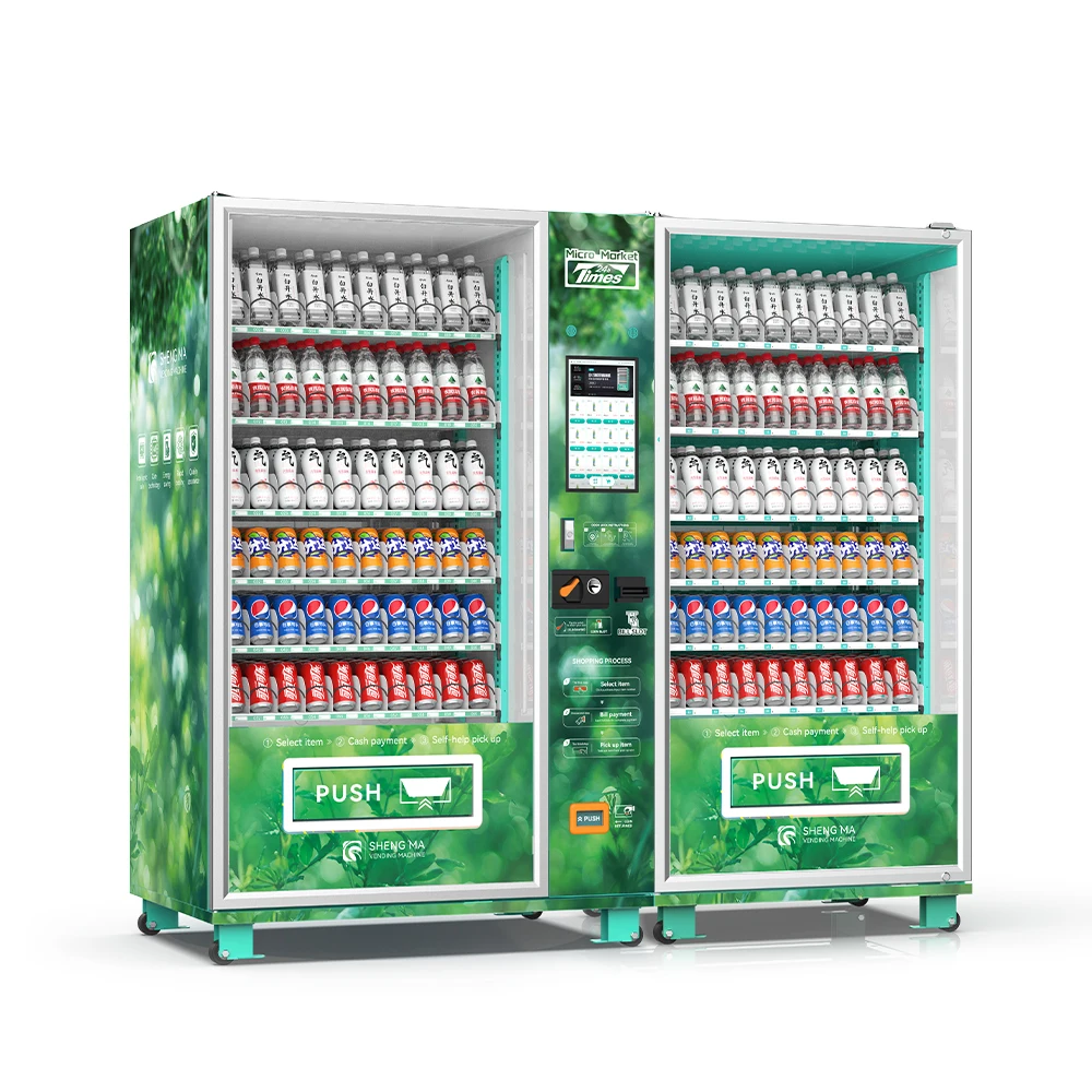 Famous QR Code Payment Ice Vending Machine Commercial Ice Cube for Railway Station