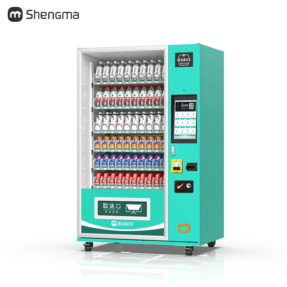 Touch Screen Vending Machine Retail Items Slim Smoke Vending Machine