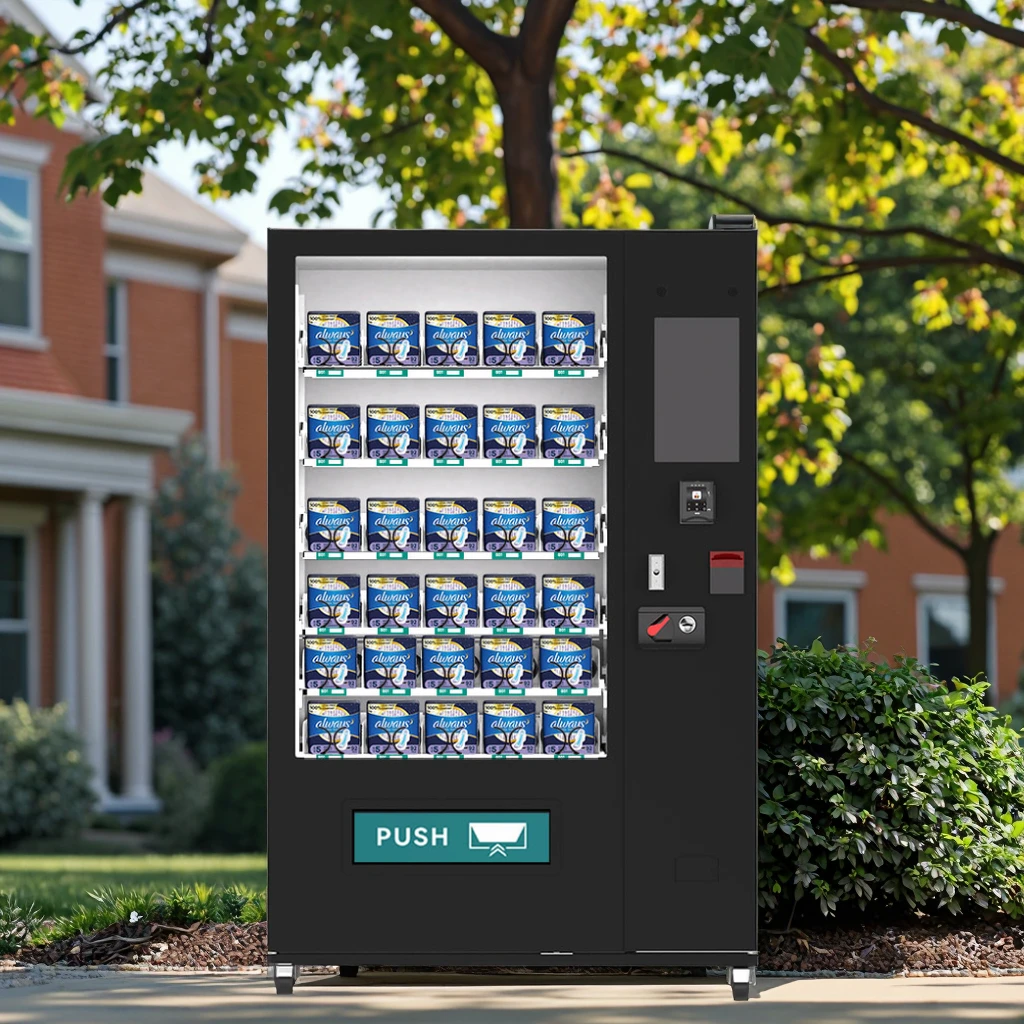 Self-Service Hygiene Products Vending Machine Coin and Bill Operated Small Vending Machines Sale for School/residential Area