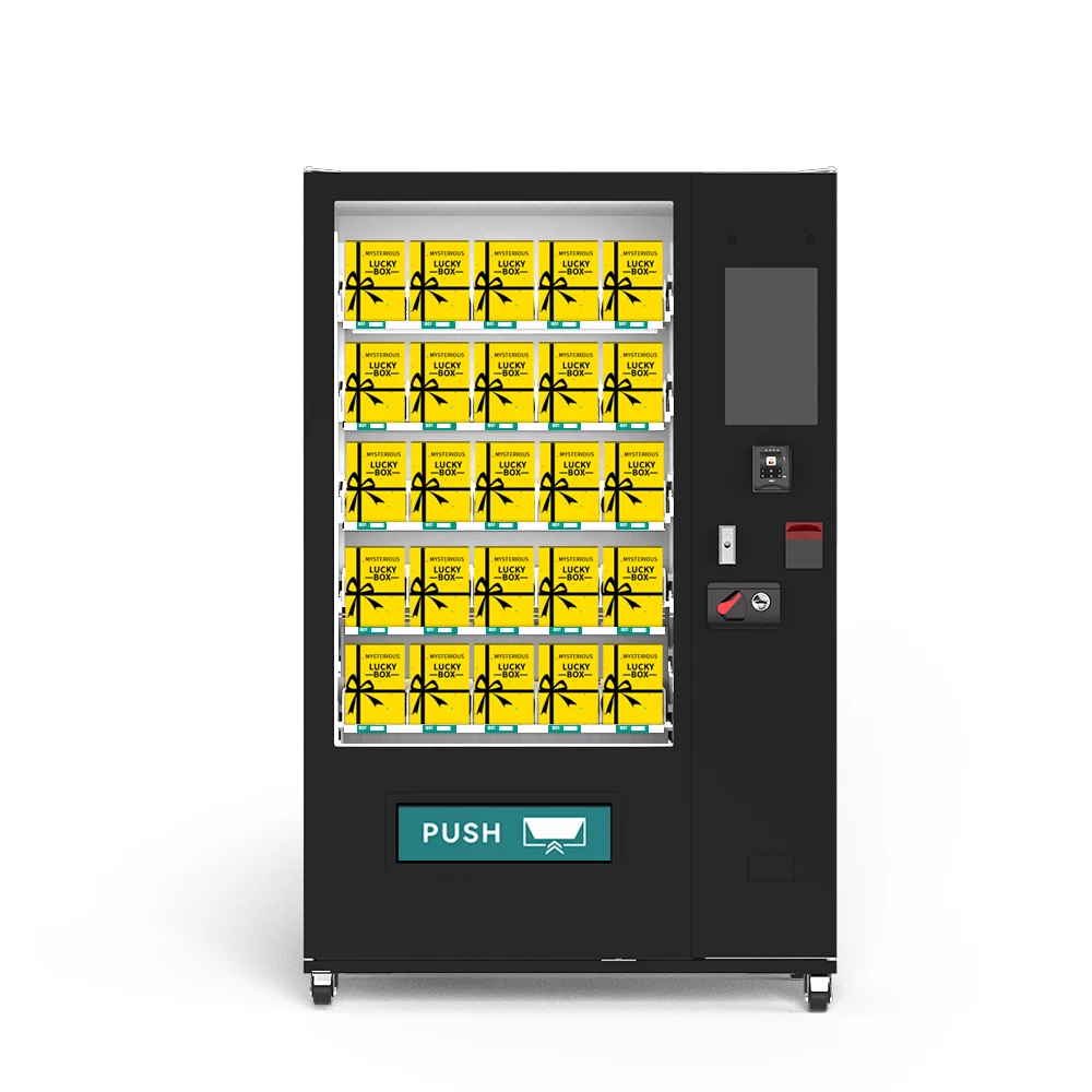 Vending Machine for Smallwares Tourist Souvenirs Automatic 24Hour Self Custom Souvenir Coin Vending Machine for Scenic Pot