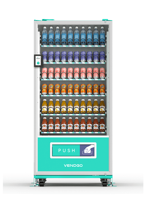 60-Tray Smart Vending Machine | Large Capacity Snack & Beverage Combo Vending Machine